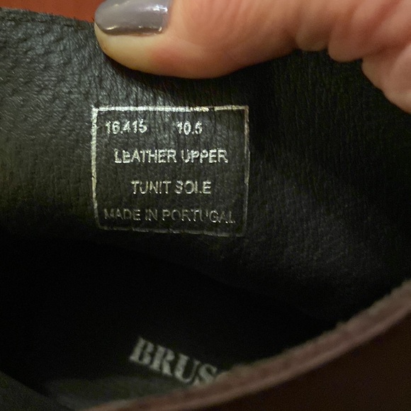 Brusque Chocolate Brown Leather Ankle Boots - Picture 8 of 9